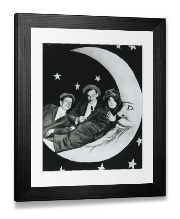 Framed Print : Mae West with Brother and Frank Wallace Framed Print : Mae West with Brother and Frank Wallace