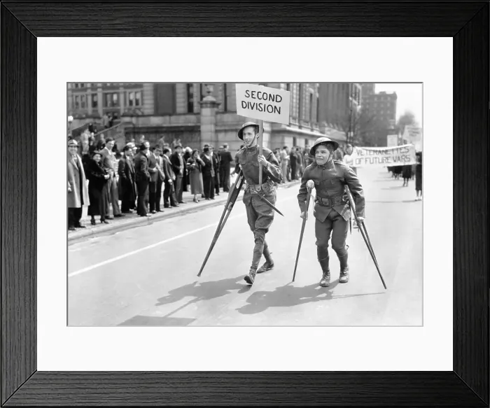 Framed Print : Students Mocking War Framed Print : Students Mocking War