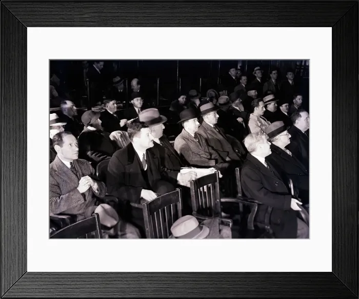 Framed Print : Traders Seated in Stock Exchange Framed Print : Traders Seated in Stock Exchange