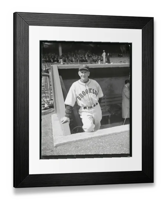 Framed Print : Casey Stengel Standing in Dugout Framed Print : Casey Stengel Standing in Dugout