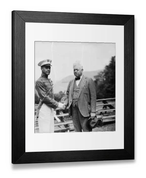 Framed Print : Benjamin Davis In Uniform W / Senator Framed Print : Benjamin Davis In Uniform W / Senator