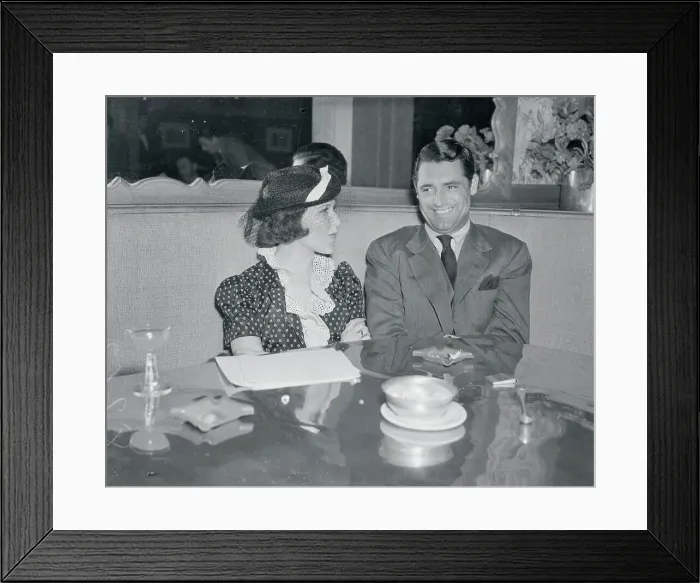 Framed Print : Mary Brian and Cary Grant Framed Print : Mary Brian and Cary Grant