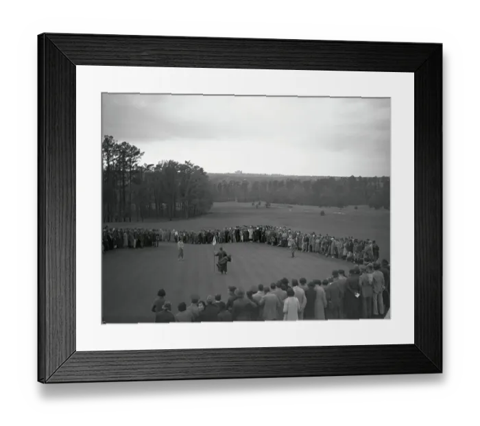 Framed Print : Golfer Horton Smith at Masters Tournament Framed Print : Golfer Horton Smith at Masters Tournament