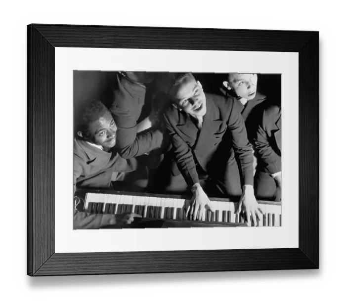 Framed Print : Actors Rehearsing for Play Framed Print : Actors Rehearsing for Play
