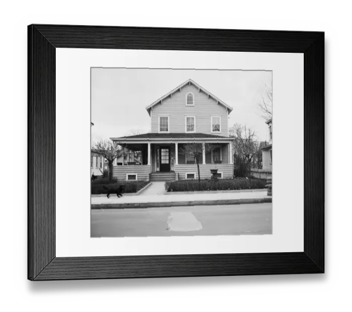 Framed Print : Isidor Fisch's Home Framed Print : Isidor Fisch's Home