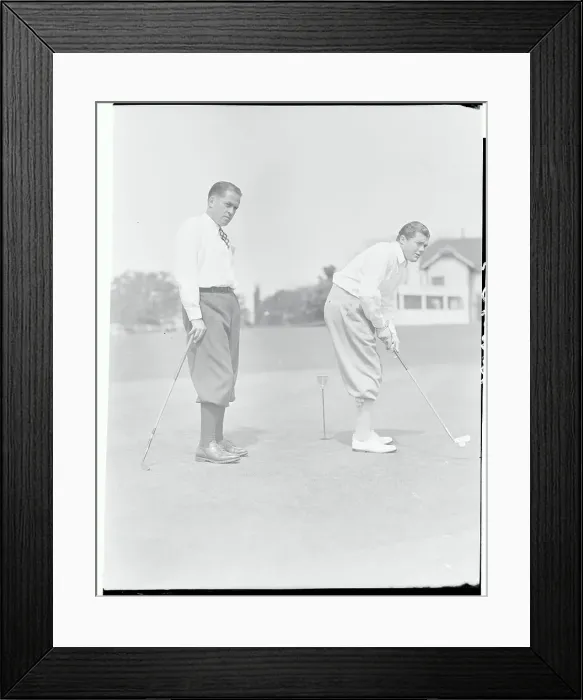 Framed Print : Lawson Little Jr. Putting on the Green Framed Print : Lawson Little Jr. Putting on the Green