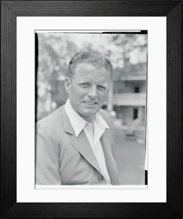 Framed Print : Jimmy Thompson Playing in Masters Tournament Framed Print : Jimmy Thompson Playing in Masters Tournament