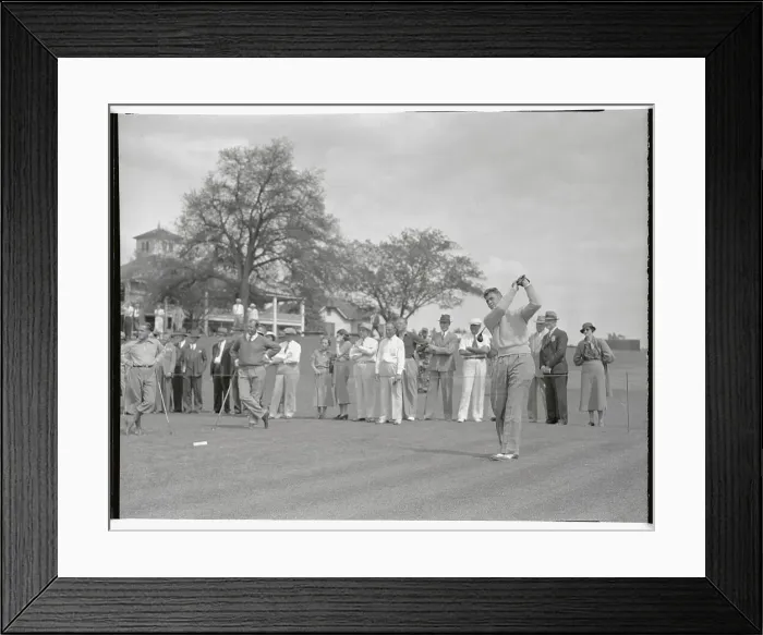 Framed Print : Henry Picard in Swinging Action Framed Print : Henry Picard in Swinging Action