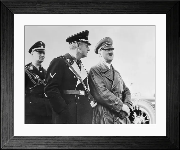 Framed Print : German Officials Conversing Together Framed Print : German Officials Conversing Together