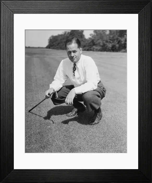 Framed Print : Portrait of Bobby Jones Framed Print : Portrait of Bobby Jones