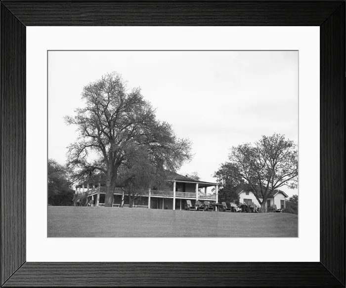 Framed Print : View of Augusta National Golf Clubhouse Framed Print : View of Augusta National Golf Clubhouse