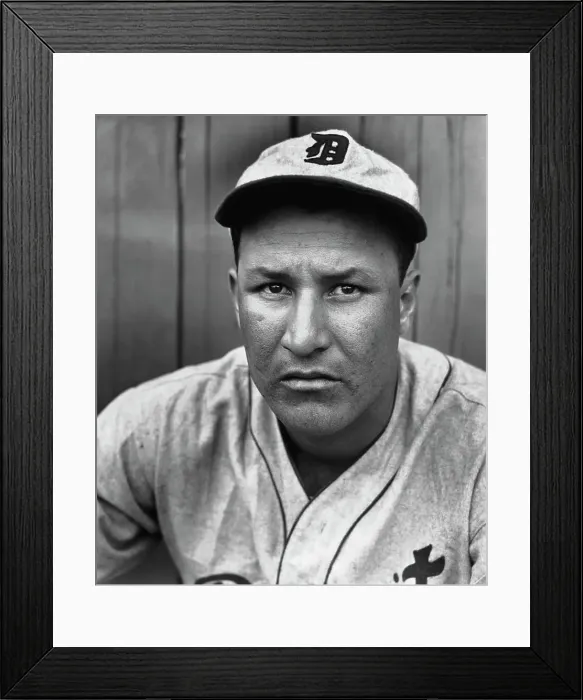 Framed Print : Detroit Tiger Baseball Player Rudy York Framed Print : Detroit Tiger Baseball Player Rudy York