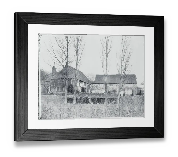 Framed Print : Exterior View of Long Barn Framed Print : Exterior View of Long Barn