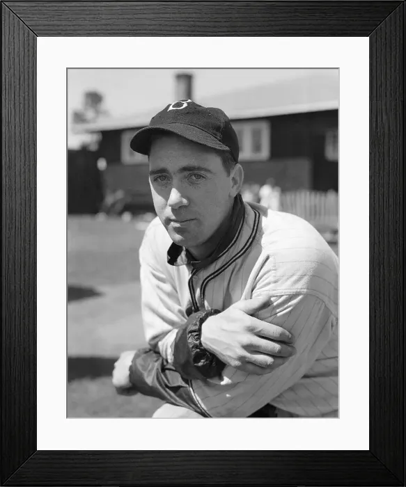 Framed Print : Portrait of Van Lingle Mungo