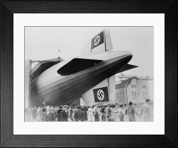 Framed Print : Hindenburg Before First Test Flight Framed Print : Hindenburg Before First Test Flight