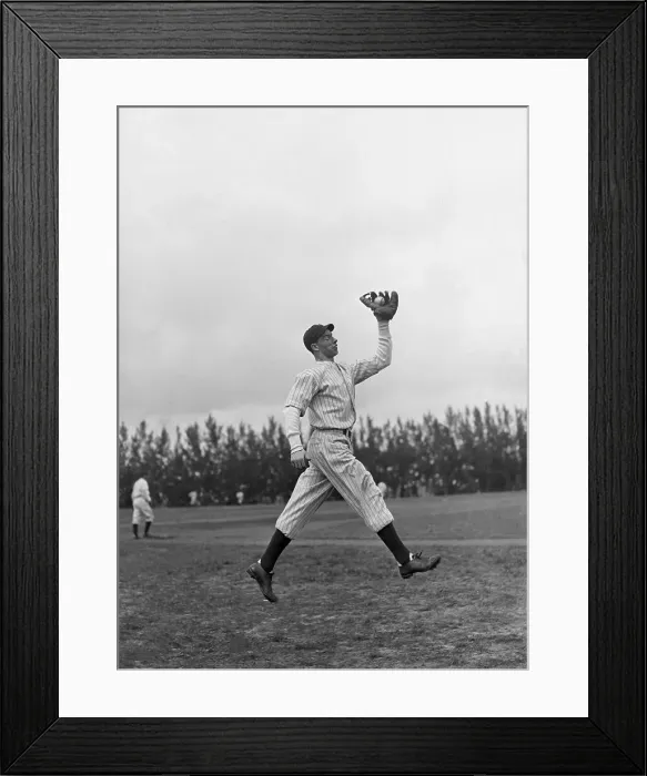 Framed Print : Joe Dimaggio Catching Ball in Spring Training Framed Print : Joe Dimaggio Catching Ball in Spring Training