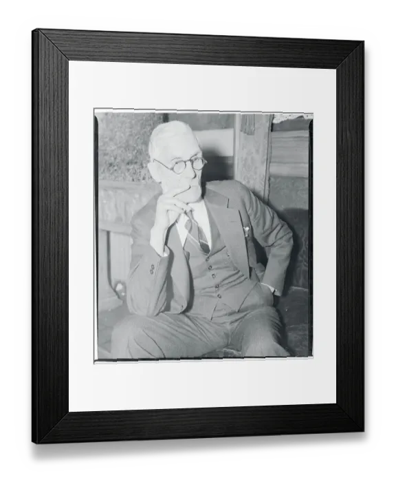 Framed Print : Portrait of Francis E. Townsend Framed Print : Portrait of Francis E. Townsend