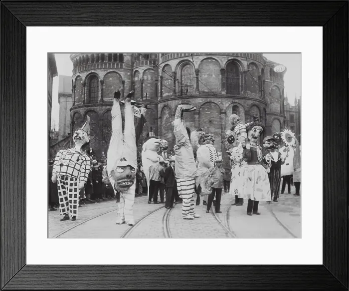 Framed Print : German Parade Route Passing Large Complex Framed Print : German Parade Route Passing Large Complex