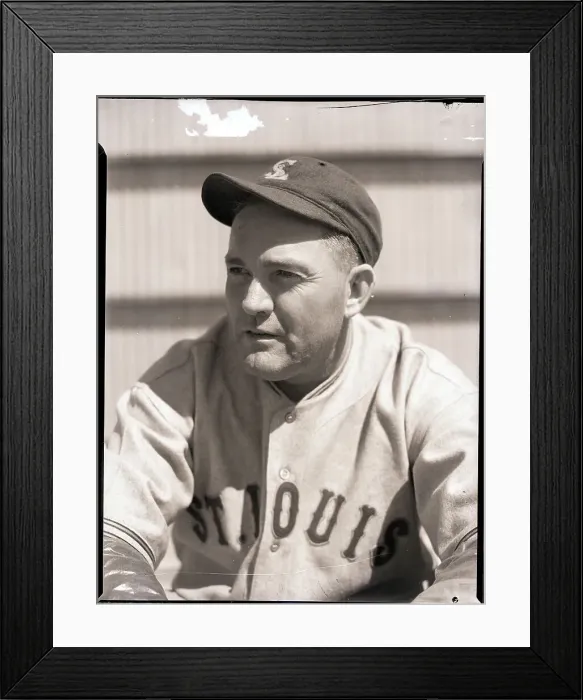 Framed Print : Rogers Hornsby Looking to Right Framed Print : Rogers Hornsby Looking to Right