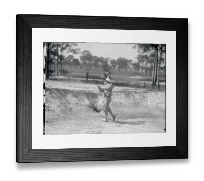 Framed Print : Bobby Jones in Golfing Action Framed Print : Bobby Jones in Golfing Action