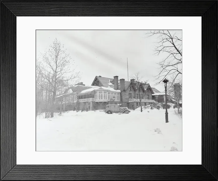 Framed Print : Exterior View of Central Park Casino Framed Print : Exterior View of Central Park Casino