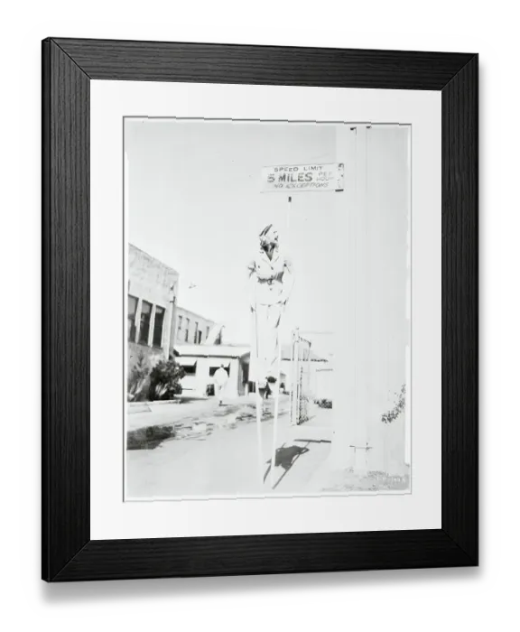 Framed Print : Actress Lucille Ball Walking on Stilts Framed Print : Actress Lucille Ball Walking on Stilts