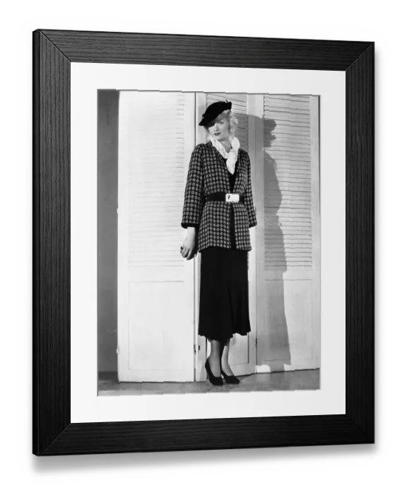 Framed Print : Lucille Ball in Smart Street Ensemble Framed Print : Lucille Ball in Smart Street Ensemble