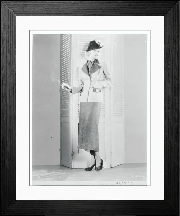 Framed Print : Lucille Ball Modeling Spring Ensemble Framed Print : Lucille Ball Modeling Spring Ensemble