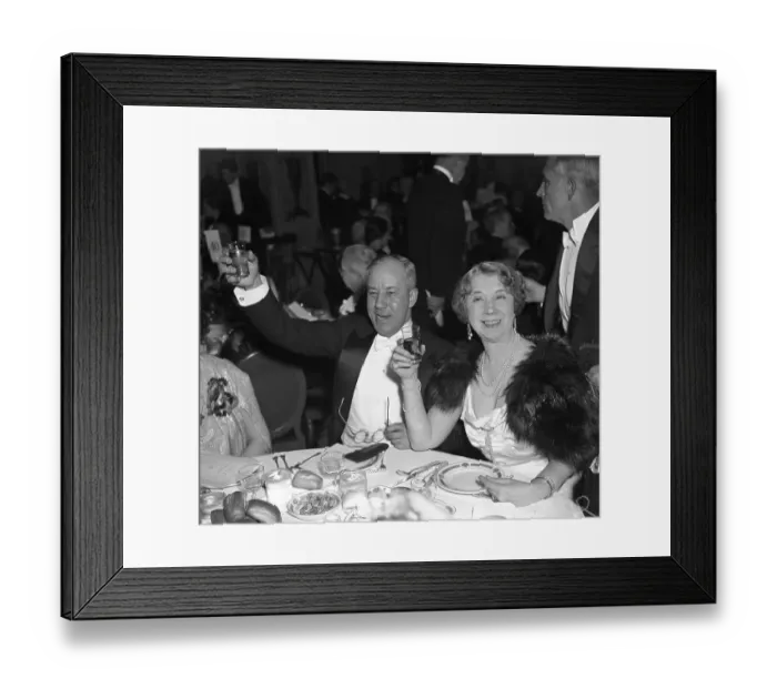 Framed Print : Liberty League Dinner Framed Print : Liberty League Dinner
