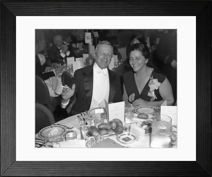 Framed Print : Liberty League Dinner Framed Print : Liberty League Dinner