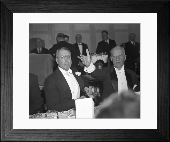 Framed Print : Liberty League Dinner