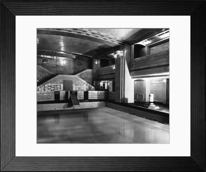 Framed Print : Swimming Pool On The Queen Mary Framed Print : Swimming Pool On The Queen Mary