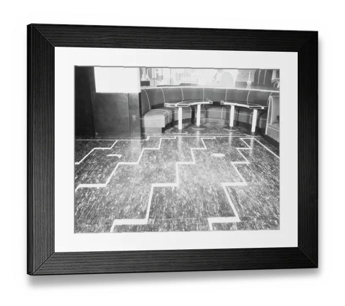Framed Print : Interior View of Lounge Framed Print : Interior View of Lounge