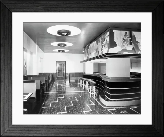 Framed Print : Interior View of Rubber Room
