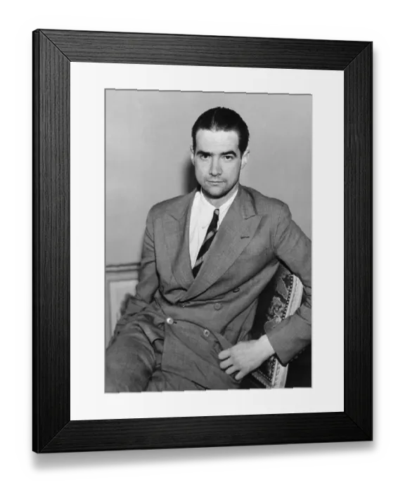 Framed Print : Howard Hughes After Breaking Transcontinental Flight Record Framed Print : Howard Hughes After Breaking Transcontinental Flight Record