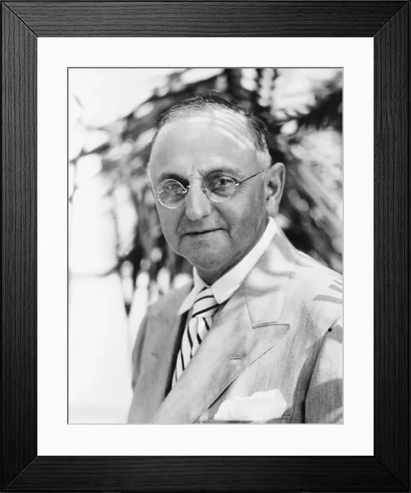 Framed Print : Dr.Frank N.D. Buchman, Founder Of Oxford Group Framed Print : Dr.Frank N.D. Buchman, Founder Of Oxford Group