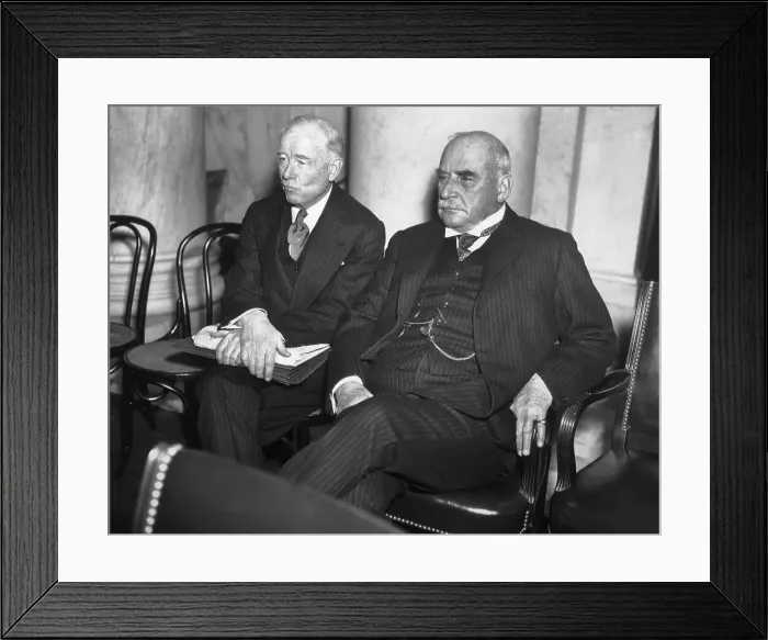 Framed Print : John Pierpont Morgan Testifies Framed Print : John Pierpont Morgan Testifies