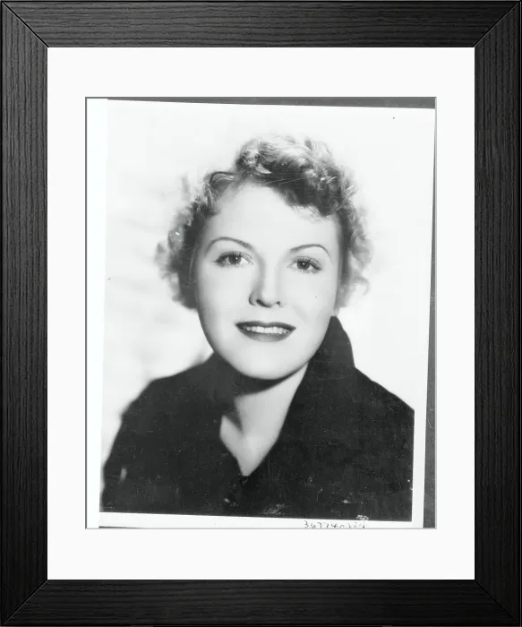 Framed Print : Portrait of Beverly Roberts Framed Print : Portrait of Beverly Roberts