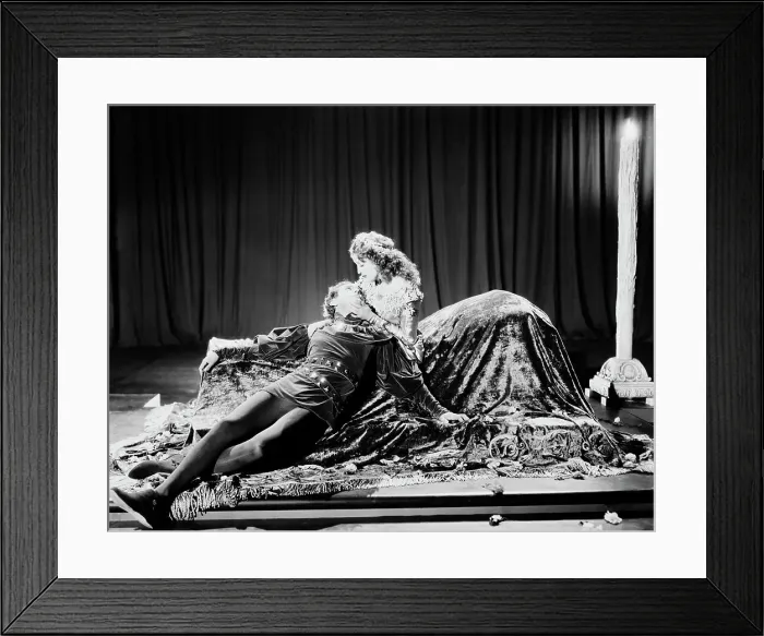 Framed Print : Jeanette Macdonald On A Divan In Movie Framed Print : Jeanette Macdonald On A Divan In Movie