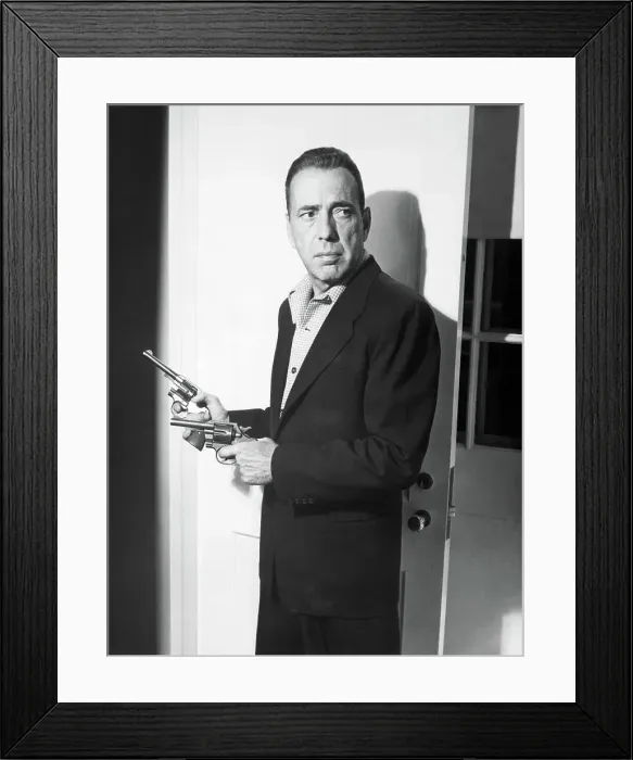 Framed Print : Humphrey Bogart in Movie Still Framed Print : Humphrey Bogart in Movie Still