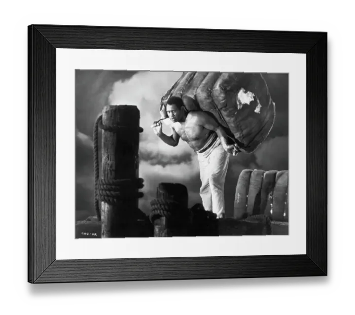 Framed Print : Paul Robeson in Show Boat Framed Print : Paul Robeson in Show Boat