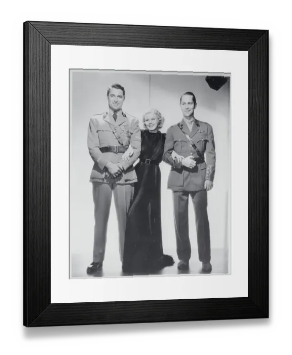 Framed Print : Cary Grant with Jean Harlow and Franchot Tone in Suzy Framed Print : Cary Grant with Jean Harlow and Franchot Tone in Suzy