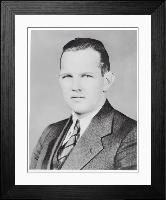 Framed Print : Portrait of William Alfred Eddy