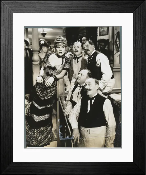Framed Print : Actress Frances Farmer and Costars in Come and Get It Framed Print : Actress Frances Farmer and Costars in Come and Get It