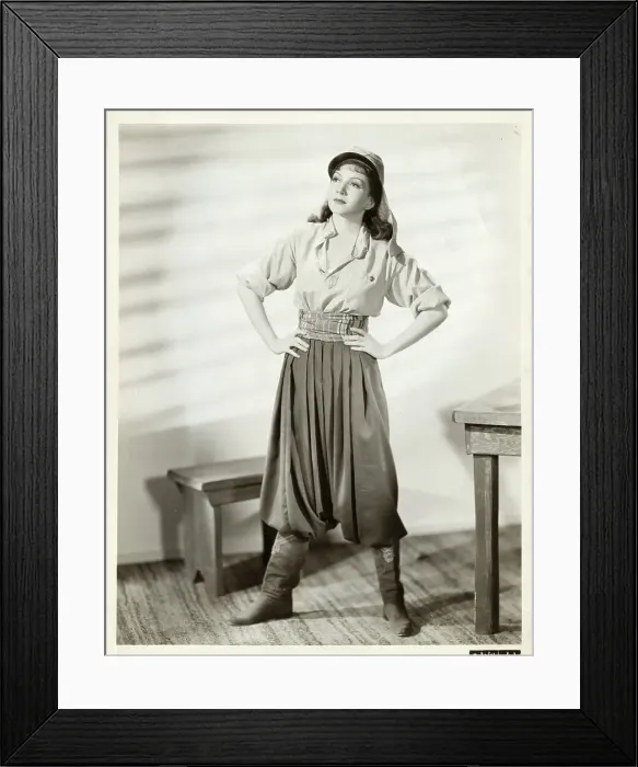 Framed Print : Portrait of Claudette Colbert Framed Print : Portrait of Claudette Colbert