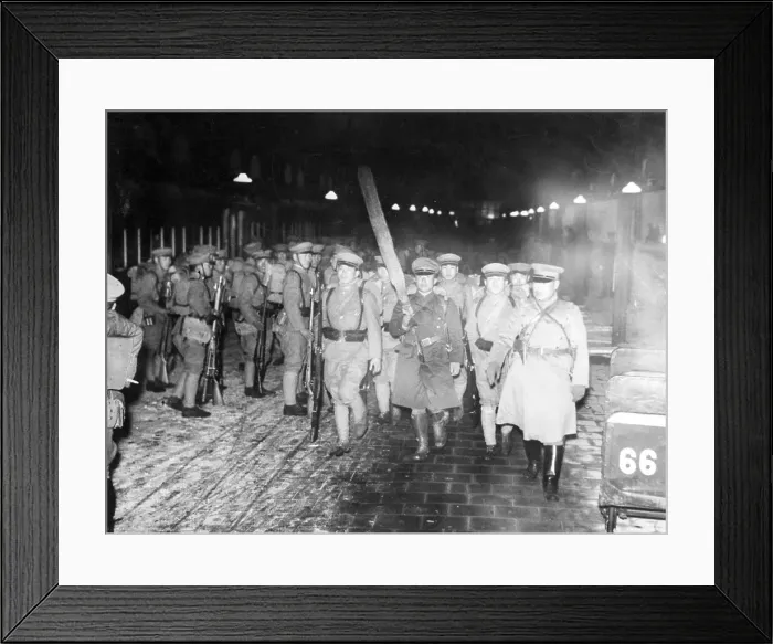 Framed Print : Sakura Regiment During Revolt Framed Print : Sakura Regiment During Revolt