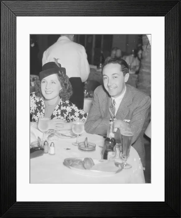 Framed Print : Irving Thalberg with His Wife Norma Shearer