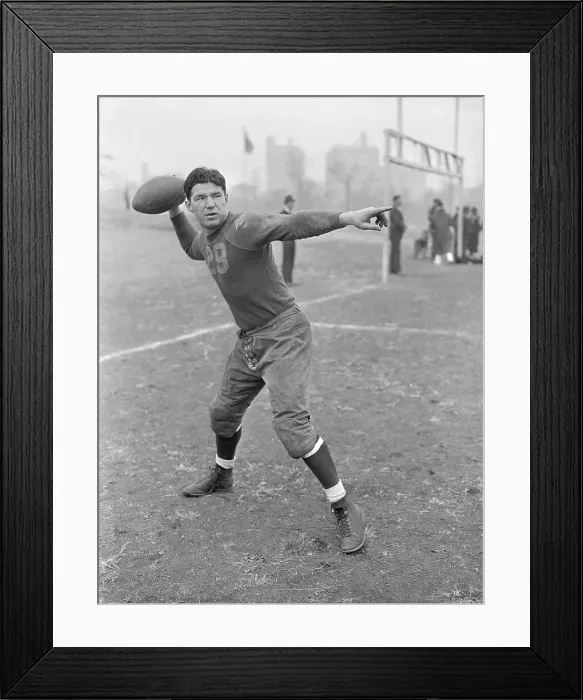 Framed Print : Arnold Herber Throwing the Ball Framed Print : Arnold Herber Throwing the Ball