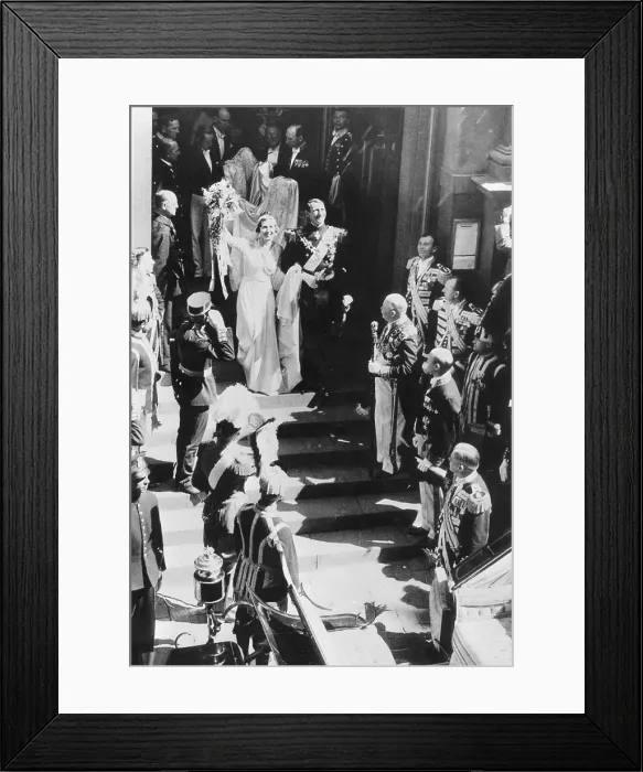 Framed Print : Portrait of Young Danish Royals Framed Print : Portrait of Young Danish Royals