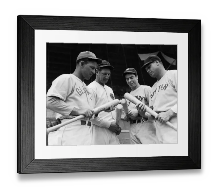 Framed Print : Joe DiMaggio and Others Framed Print : Joe DiMaggio and Others